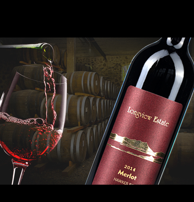 Longview Estate 新西兰原装进口红酒远景园酒庄霍克湾梅乐干红葡萄酒单支装750ml 418 评价 云食界